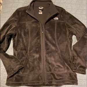 The North Face women’s Large black soft jacket